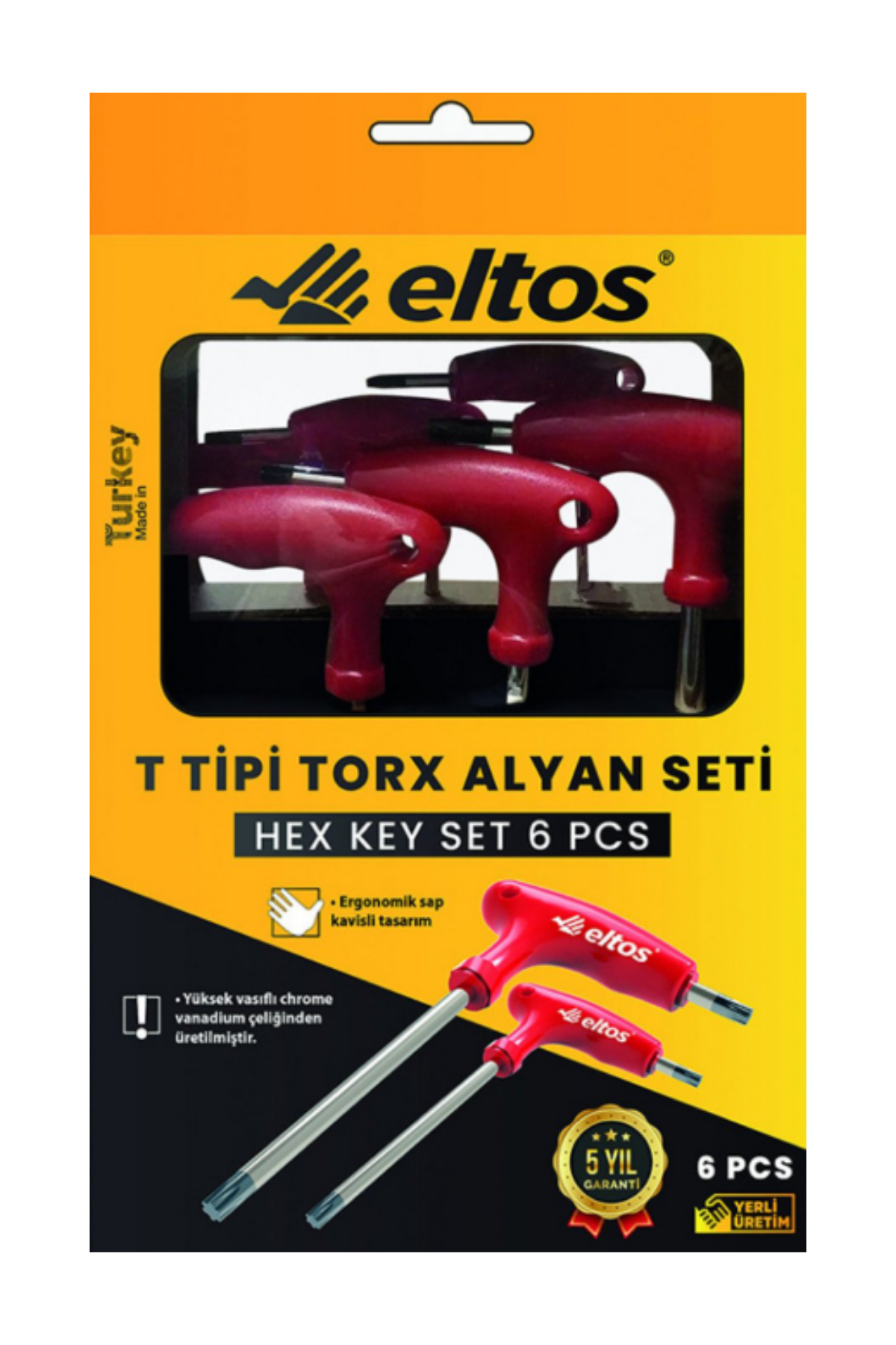T ALYAN SETİ- TORX 6LI