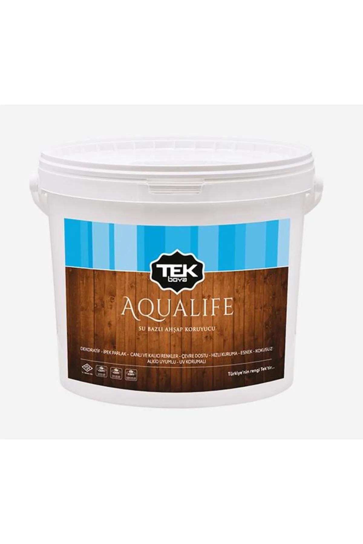 TEK AQU SU BAZLI AHŞAP KORUYUCU (RENKSİZ) 3/1