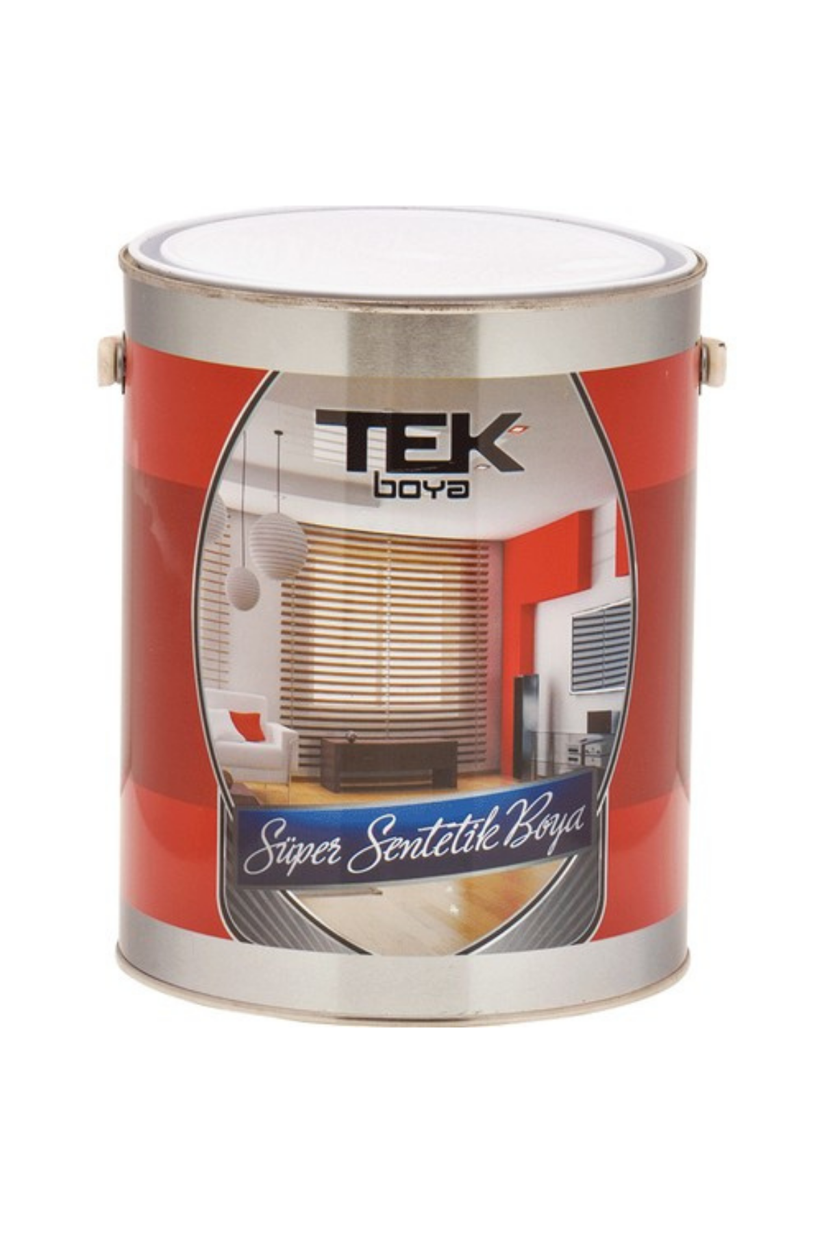 TEK SÜPER LÜKS SENTETİK YAĞLI BOYA GRİ 0,750Lt
