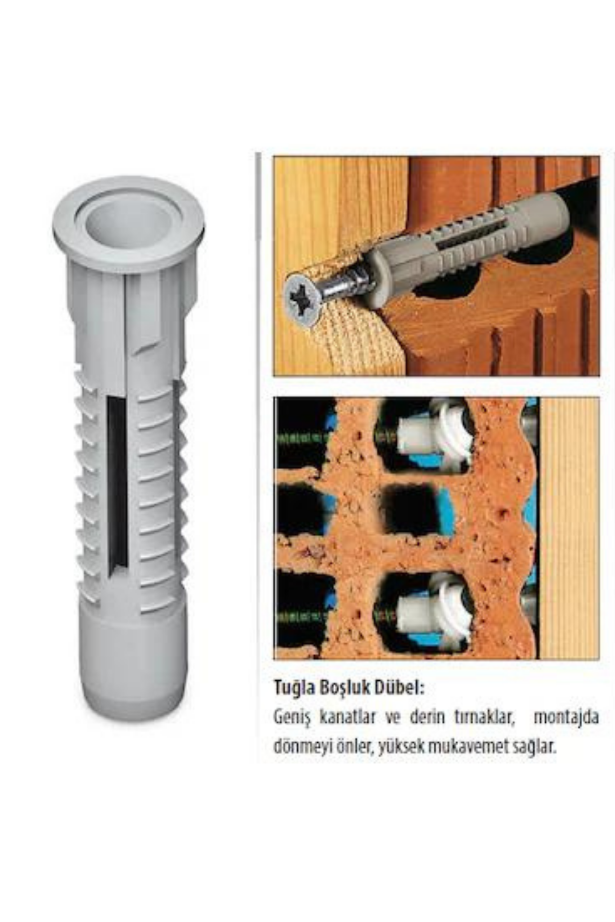 SGS TUĞLA BOŞLUK DÜBELİ 8 MM