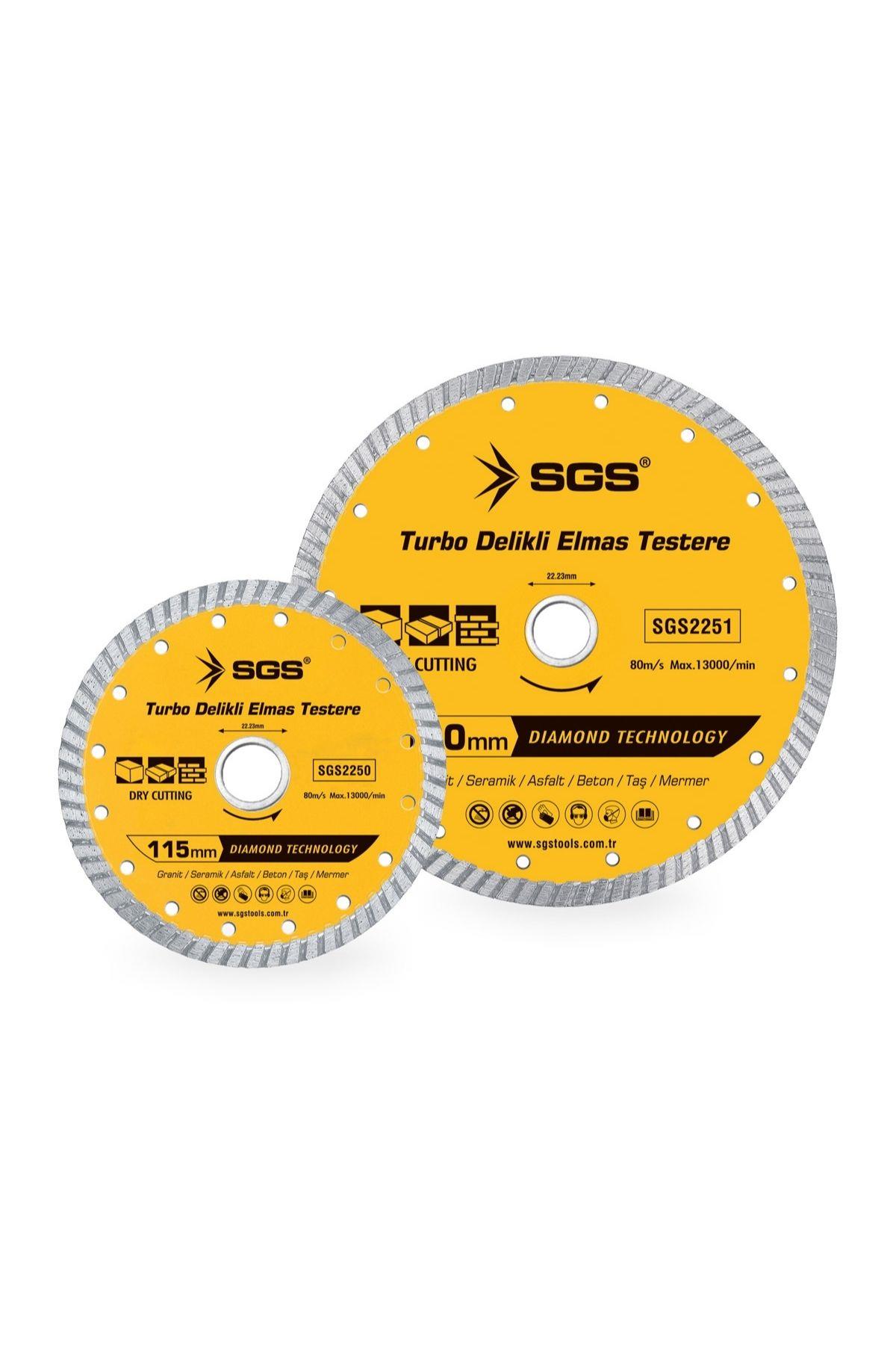 TURBO DELİKLİ ELMAS TESTERE 115 MM