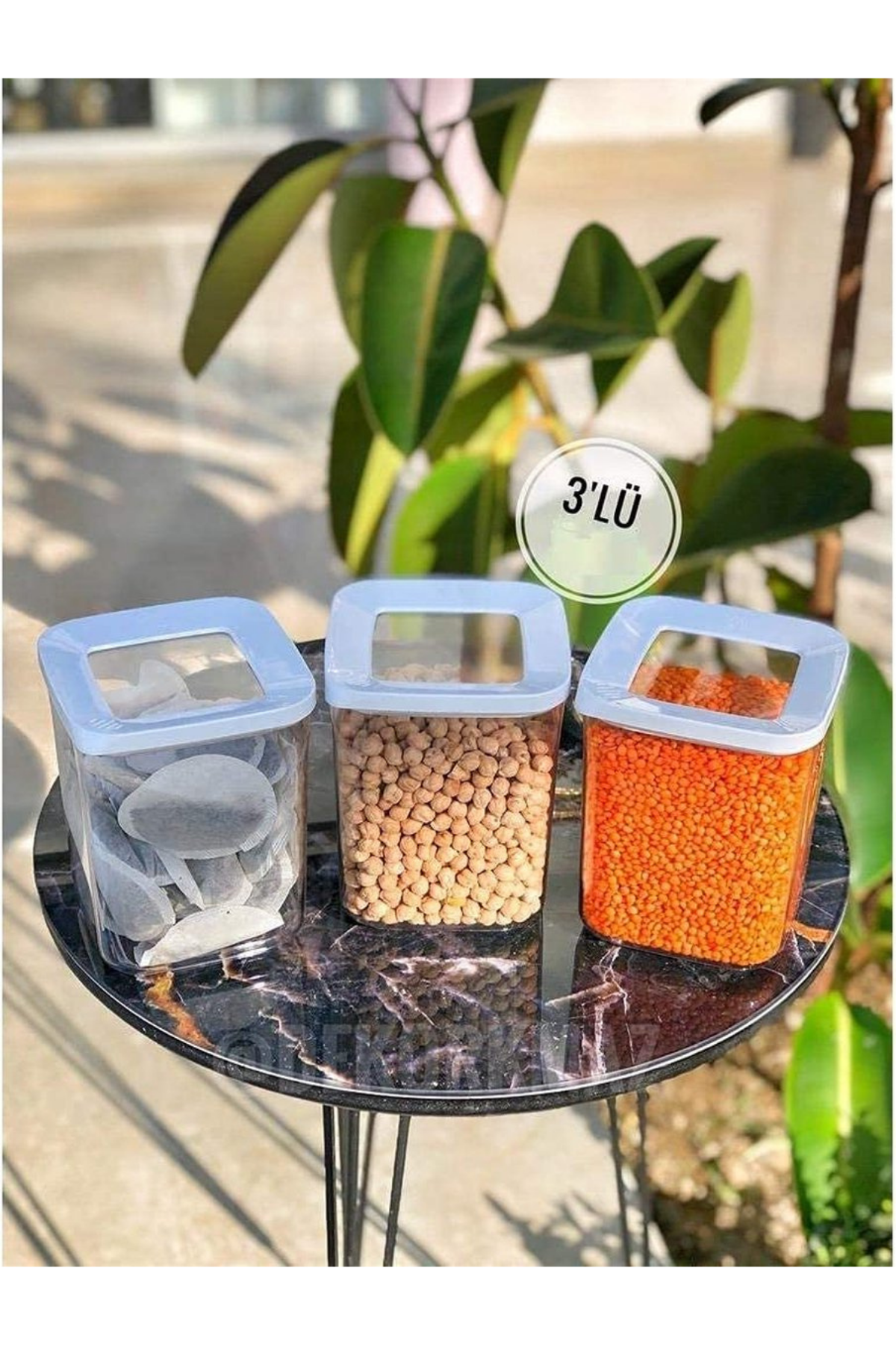 VİPAK 900 ML.VAKUMLU SAKLAMA KABI 3 LÜ