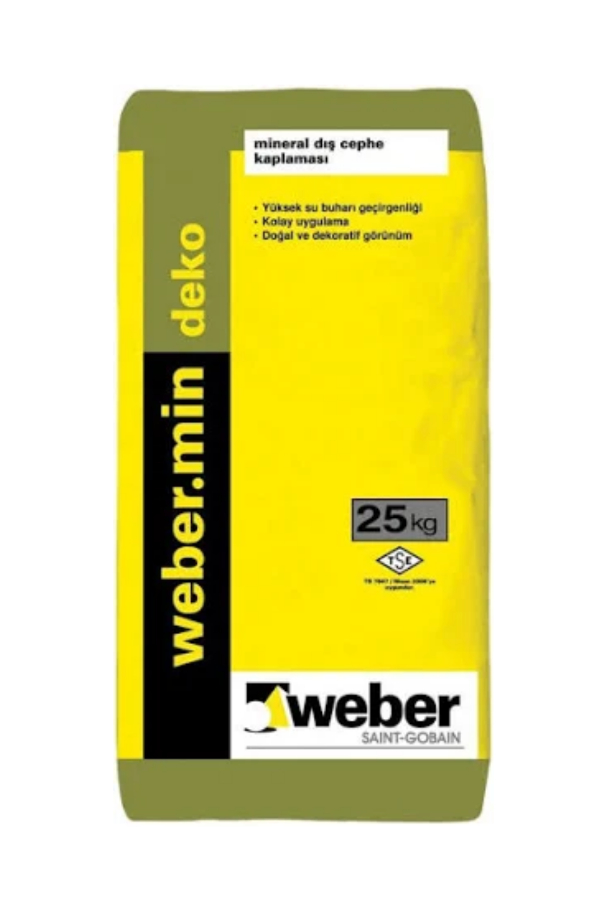 WEBERTHREM MİNERAL SIVA P1.5 MM (25 KG)