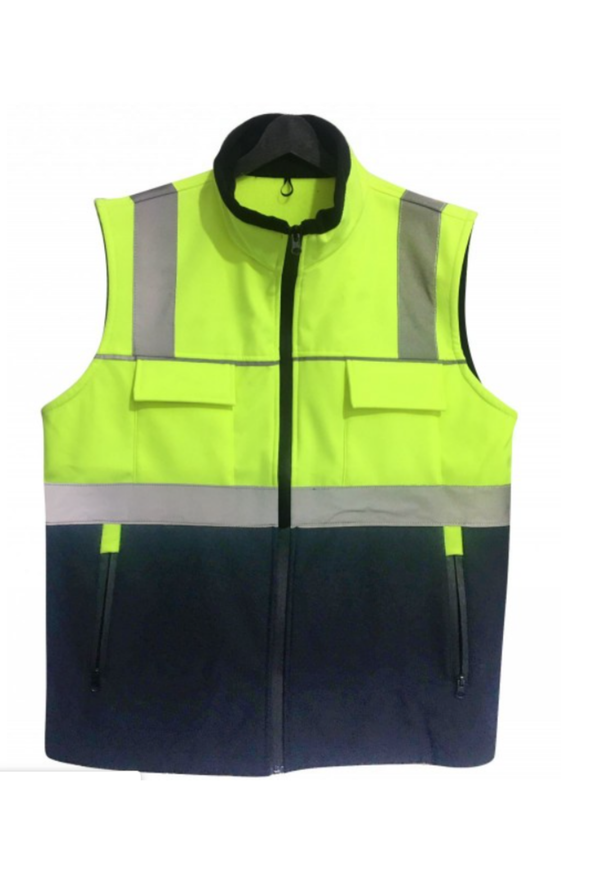 YEŞİL-LACİVERT 2XL FOSFORLU KIŞLIK YELEK