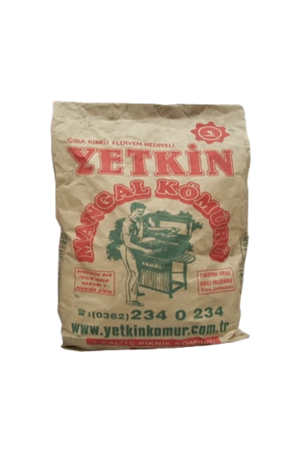 YETKİN MANGAL KÖMÜRÜ 1,5 KG.
