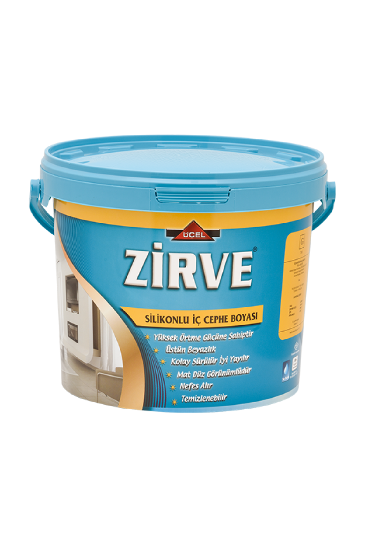 ZİRVE SİLİKONLU PLASTİK İÇ CEPHE BOYASI BRONZ 20/1