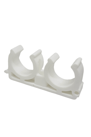 25 MM PLASTİK ÇİFTLİ KELEPÇE