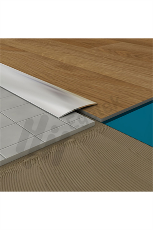 38 MM LAMİNANT PARKE EŞİK PROFİLİ GRİ HOLTMELTLİ