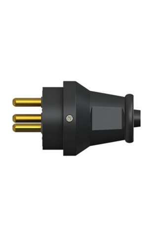 3X25A KAUÇUK TRİFAZE ERKEK FİŞ