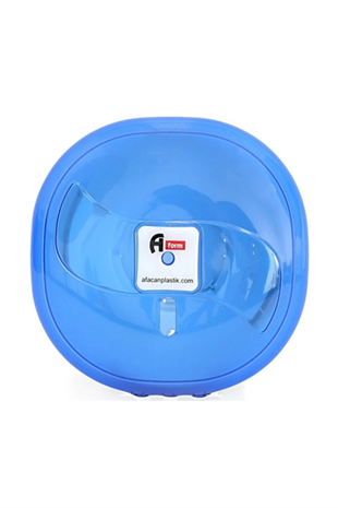 A FORM BÜYÜK İÇTEN ÇEKME WC KAĞIDI DİSPENSERİ MAVİ