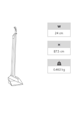 A FORM LÜX SAPLI SÜPÜRGELİ FARAŞ RENKLİ*12