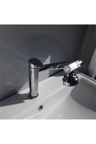 AKROBAT LAVABO BATARYA KROM MİXER