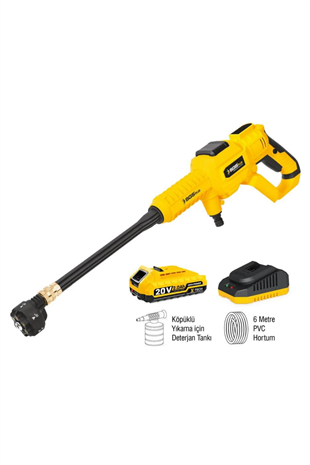 AKÜLÜ BASINÇLI YIKAMA MAKİNESİ 30 BAR 435SPSI 1*2,0 AH
