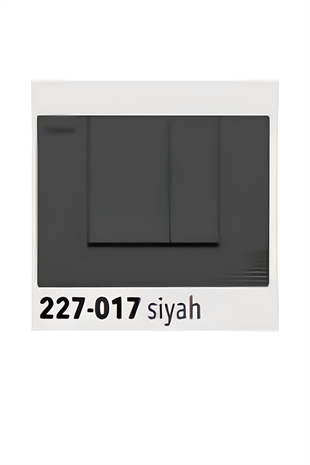 ALİNDA MAT SİYAH KUMANDA PANELİ