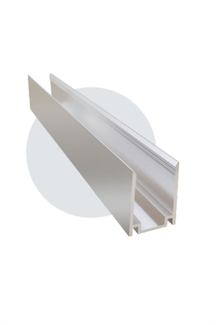 ALÜMİNYUM NEON LED KANAL PROFİLİ (11X15  CM & BOY=3 METRE)