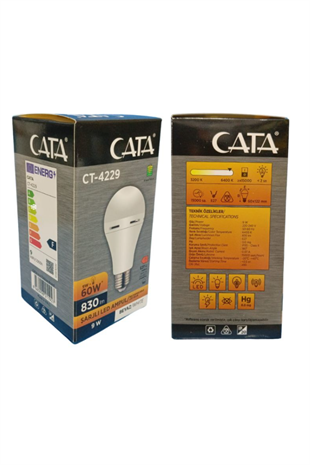 AMPUL CT-4229 BEYAZ ŞARJLI LED