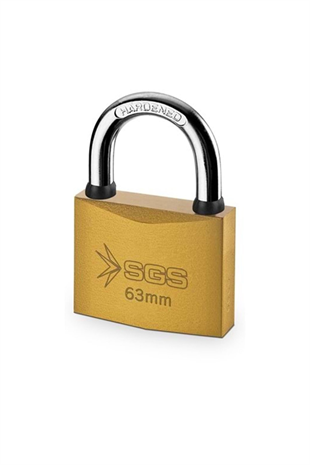 SGS ASMA KİLİT SARI BOYALI 38 MM