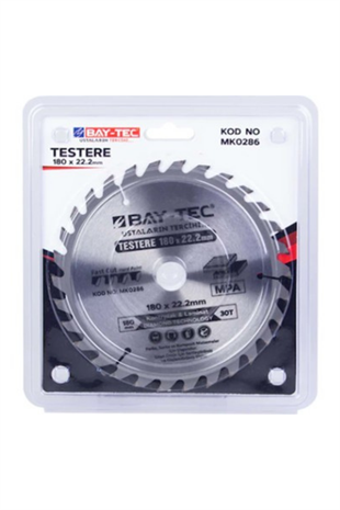 BAY-TEC SUNTA ELMAS TESTERE 180 X 22-23mm