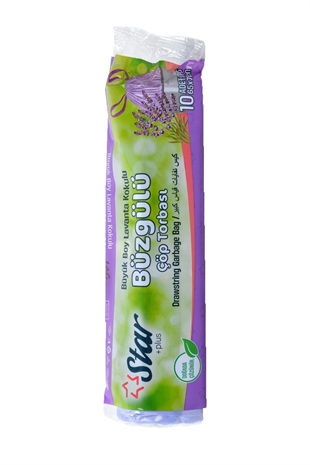 ÇÖP TORBASI KOKULU STAR PLUS ORTA BOY BÜZGÜLÜ 55*60 CM