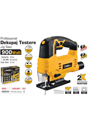 DEKUPAJ TESTERE 900 WATT