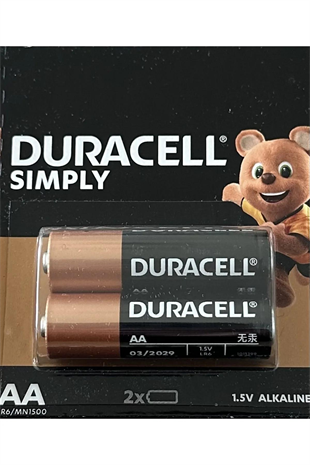DURACEL PLUS İNCE PİL 2 Lİ