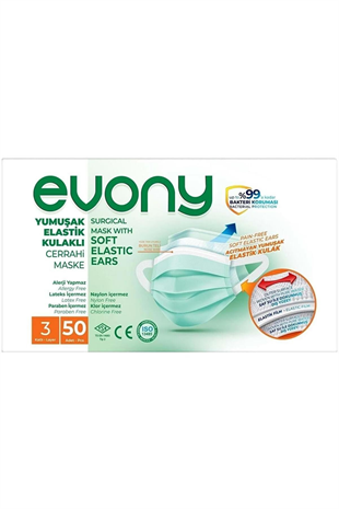 EVONY MASKE 1 PKT=50 ADET