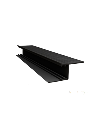 GLOBAL SİYAH ALÇIPAN Z  LED PROFİLİ (25X10)