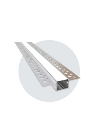 GLOBAL TRİMLES ALÇIPAN LED PROFİLİ (EN=15 MM)