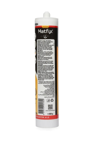 HATFİX SİLİKONİZE MASTİK BEYAZ hf 45