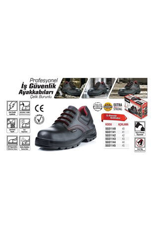 İŞ AYAKKABISI S1 DERİ NO:41