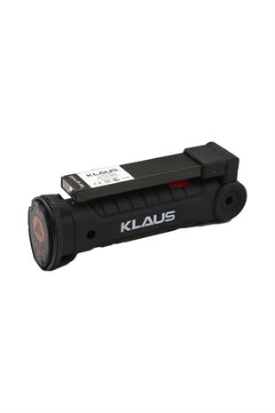 KLAUS MIKNATIS VE KIRMIZI LED İŞ FENERİ  (3 W & 18000 MAH & 350 LÜMEN)