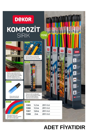 KOMBOZİT SIRIK 1,2 M