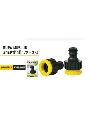 KUPA MUSLUK ADAPTÖRÜ 1/2-3/4