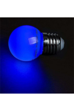 LED GECE AMPUL 1W MAVİ (MAKEL)