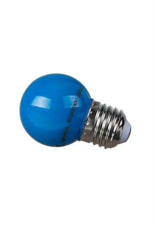 LED GECE AMPUL 1W MAVİ (MAKEL)
