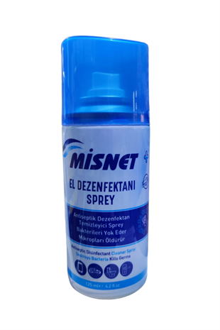 MİSNET EL DEZENFEKTANI SPREY 125 ML. *24