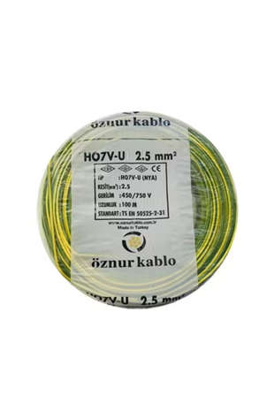 NYA KABLO 2.5 MM2 (SARI-YEŞİL)