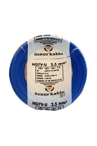 NYA KABLO 2.5 MM2 (MAVİ)