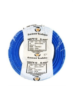 NYA KABLO 6 MM2 MAVİ