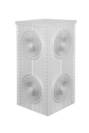 PLS RÖGAR KUTUSU + DÜZ KAPAK 40X80CM