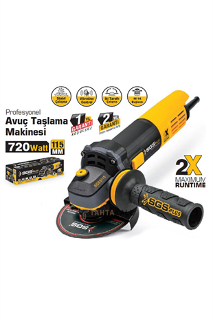 PROFESYONEL AVUÇ TAŞLAMA MAKİNASI 115MM