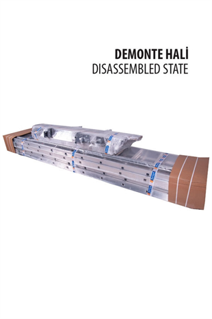 SARAYLI ALÜMİNYUM MEGA TP İSKELE 2X3 MT (2X11)