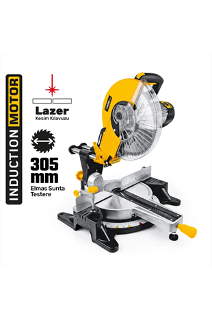 SGS RADYALLI GÖNYE KESME TESTERE 1200 Watt 305 MM