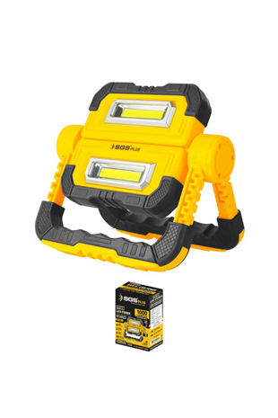 SGS ŞARJLI LED ÇALIŞMA LAMBASI (3.7 VOLT & 5000 mAh) 1000 LÜMEN