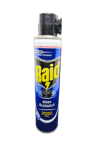 SİNEK İLACI RAİD SİNEKSAVAR 2 İN 1 300 ML KOKULU KL 48
