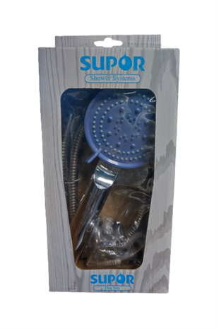 SUPOR ASKILI DUŞ SETİ P4-11 MAVİ