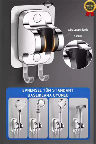 SUPOR YAPIŞKANLI DUŞ ASKISI KROM