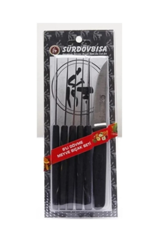 SÜRDÖVBİSA 6 LI MEYVE BIÇAĞI SETİ