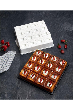 TAÇ BROWNIE KALIBI BEYAZ