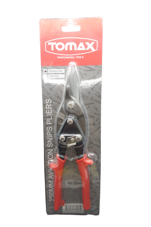 TOMAX ALÜM.VE SAÇ KESME MAKASI DÜZ (250 MM)